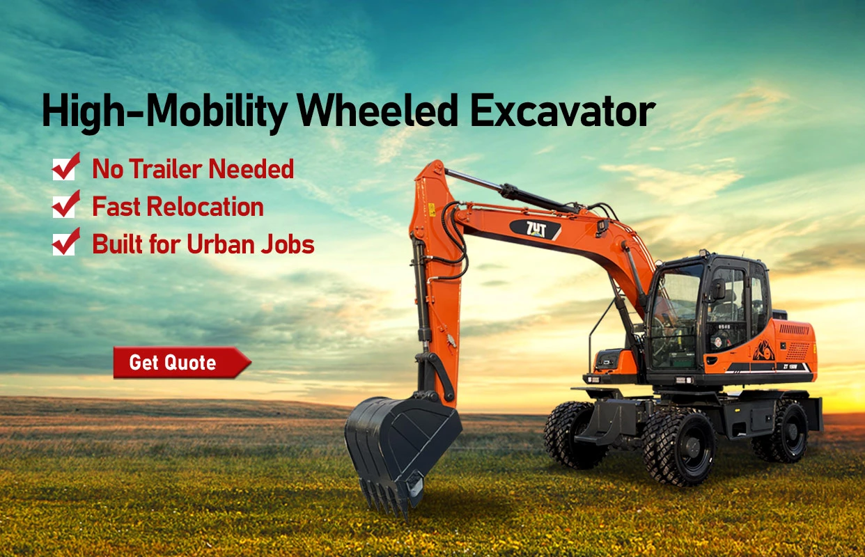 Wheeled Excavators: The Versatile Experts in Construction Projects